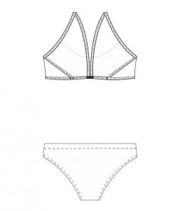 Click to See the Backside of the Brazilian Brief Bikini Swimsuit for Women