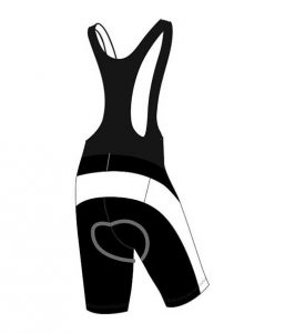 Click to See the Backside of the Cycling Bib Shorts