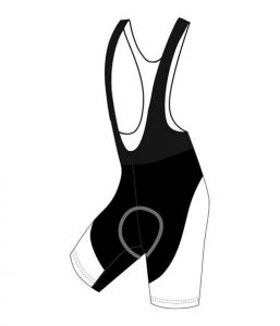 Click to See the Frontside of the Cycling Bib Shorts