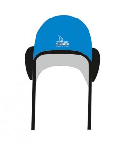 Click to See the Frontside of the Blue Wateroplo Cap