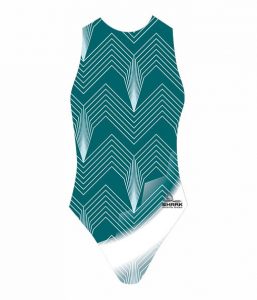 Click to See the Frontside of the Customized Waterpolo Swimsuit for Women